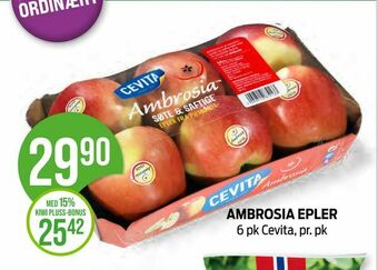 Kiwi Ambrosia epler tilbud