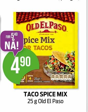 Kiwi Taco spice mix tilbud