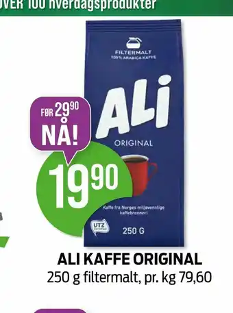 Kiwi Ali kaffe original tilbud