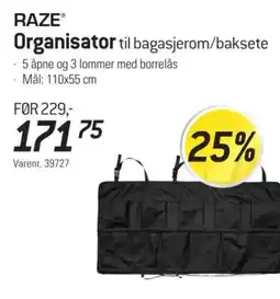 Thansen Organisator tilbud