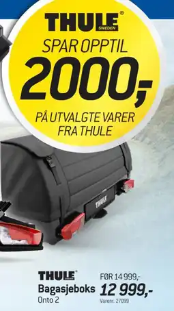 Thansen Bagasjeboks tilbud