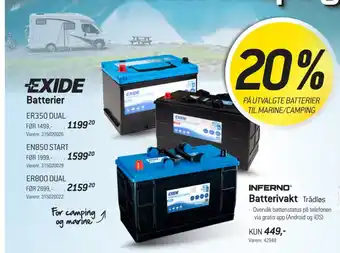 EXIDE Batterier