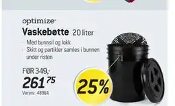 Thansen Vaskebøtte tilbud