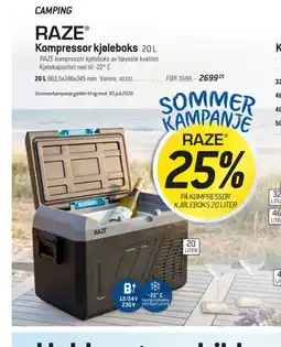 Thansen Kompressor kjøleboks tilbud