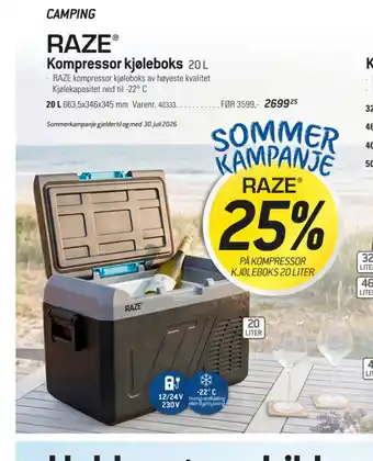 Kompressor kjøleboks