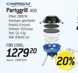 Thansen Partygrill tilbud