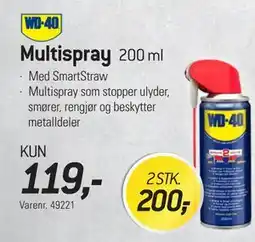 Thansen Multispray 200 ml tilbud