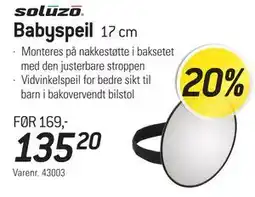 Thansen Babyspeil tilbud