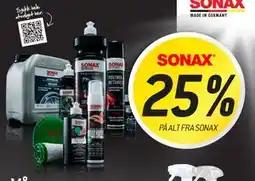 Thansen SPAR 25% PÅ ALT FRA SONAX tilbud