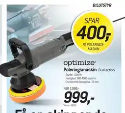 Thansen Poleringsmaskin tilbud