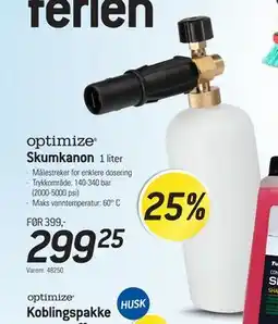 Thansen Skumkanon tilbud