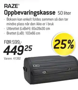 Thansen Oppbevaringskasse tilbud