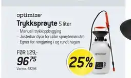 Thansen Trykksprøyte tilbud