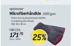 Thansen Mikrofiberhåndkle tilbud