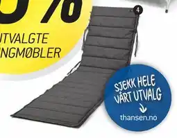 Thansen PUTE til solseng tilbud