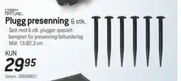 Thansen Plugg presenning 6 stk tilbud
