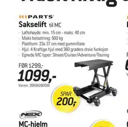 Thansen Sakselift tilbud