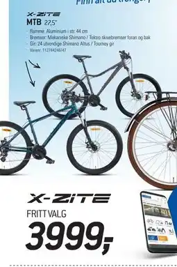 Thansen MTB 27,5 tilbud