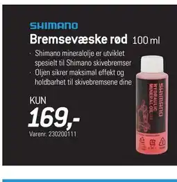 Thansen Bremsevæske rød tilbud