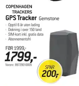 Thansen GPS Tracker Gemstone tilbud