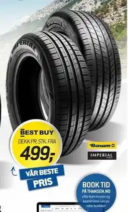 Thansen Best Buy Dekk tilbud