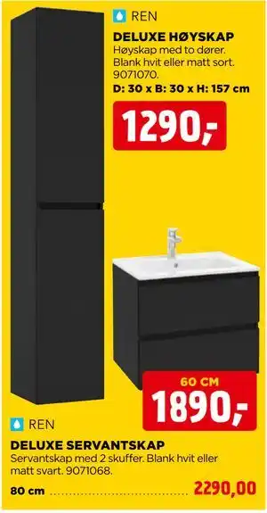 jem & fix DELUXE SERVANTSKAP tilbud
