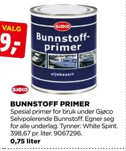 jem & fix BUNNSTOFF PRIMER tilbud