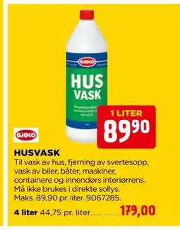 jem & fix HUSVASK tilbud