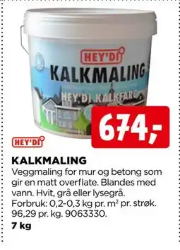 jem & fix KALKMALING tilbud