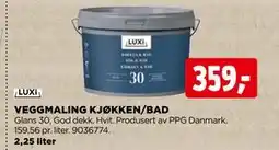 jem & fix VEGGMALING KJØKKEN/BAD tilbud