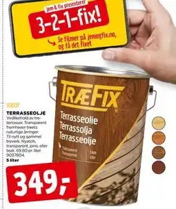 jem & fix TERRASSEOLJE tilbud