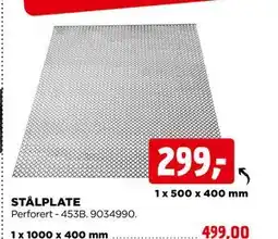 jem & fix STÅLPLATE tilbud