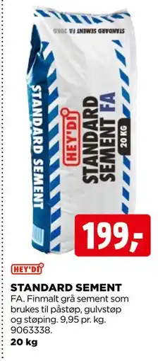 jem & fix STANDARD SEMENT tilbud
