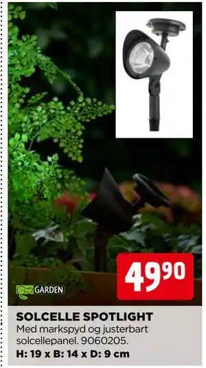 jem & fix SOLCELLE SPOTLIGHT tilbud