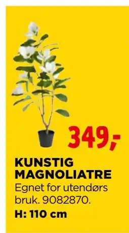 jem & fix KUNSTIG MAGNOLIATRE tilbud