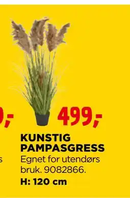 jem & fix KUNSTIG PAMPASGRESS tilbud