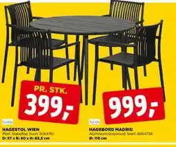 jem & fix HAGEBORD MADRID tilbud