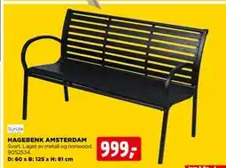jem & fix HAGEBENK AMSTERDAM tilbud