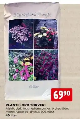 jem & fix PLANTEJORD TORVFRI tilbud