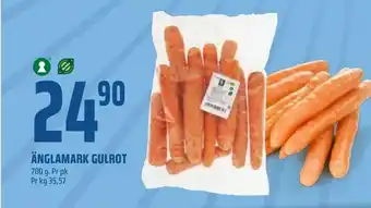 Coop Obs Änglamark gulrot tilbud