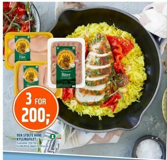 Coop Obs Den stolte hane kyllingfilet tilbud