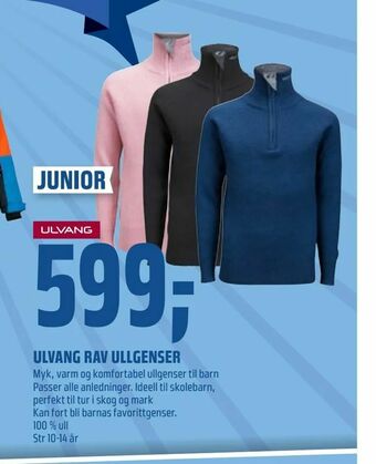 Coop Obs Ulvang rav ullgenser tilbud