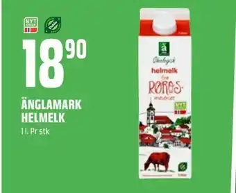 Coop Obs Änglamark helmelk tilbud