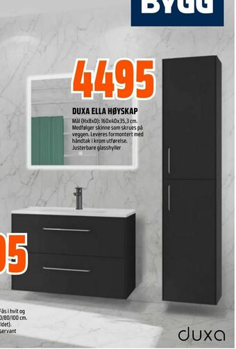 Obs Bygg Duxa ella høyskap tilbud