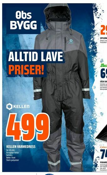 Obs Bygg Kellen varmedress tilbud
