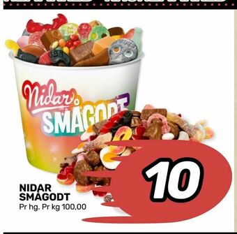 Coop Marked Nidar smågodt tilbud