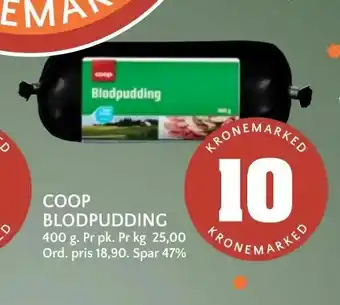 Coop Mega Coop blodpudding tilbud