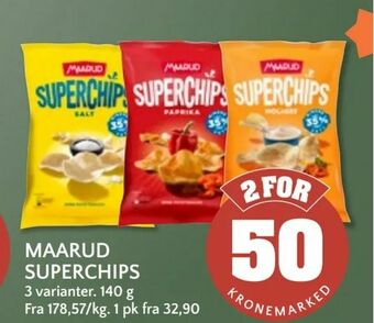 Coop Mega MAARUD SUPERCHIPS tilbud