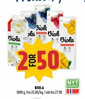 Coop Prix Biola tilbud