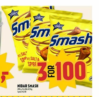 Coop Prix Nidar smash tilbud